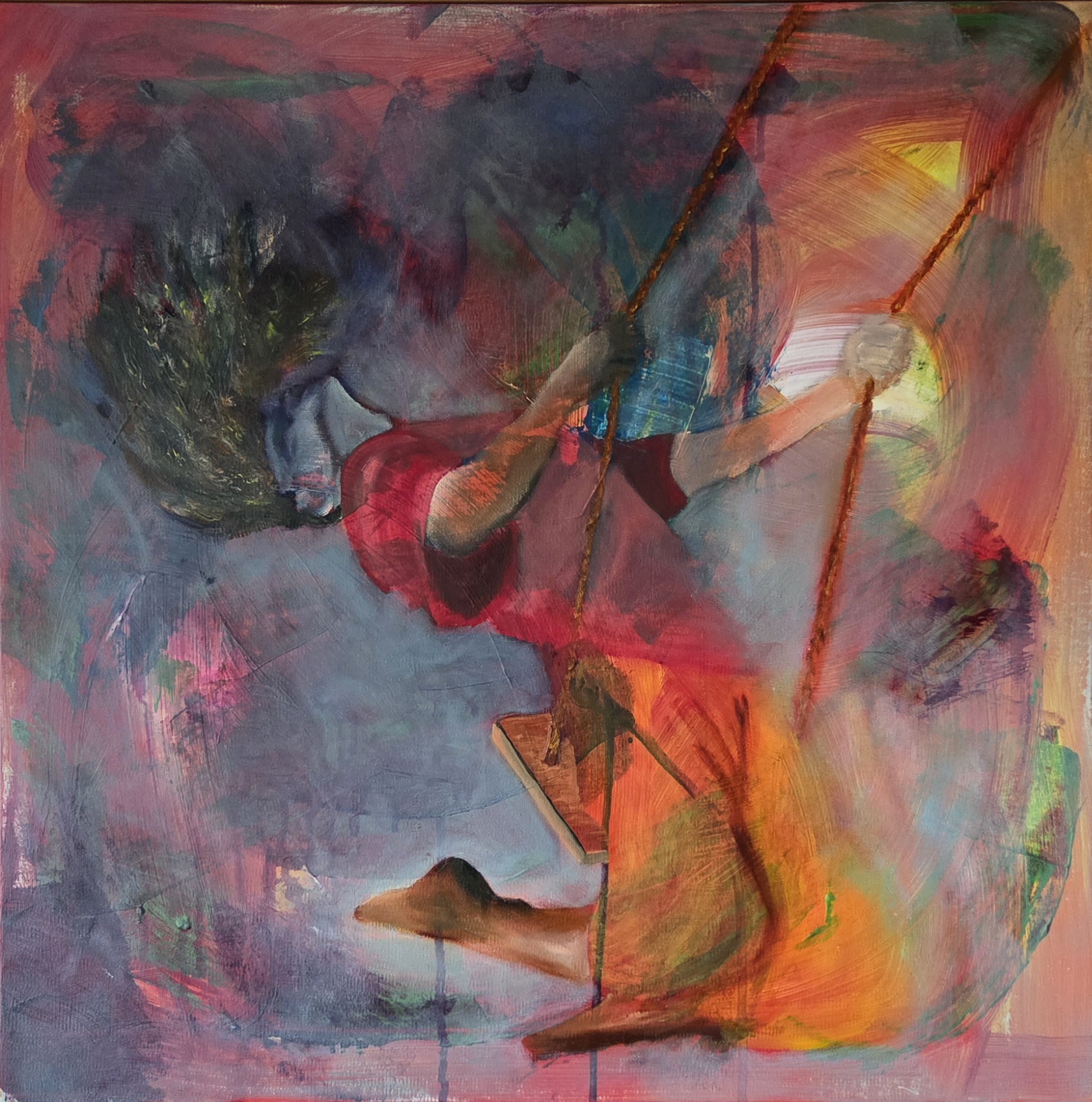 Vindens fortælling, 60x60 - solgt